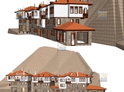 KPD.BG - Plots for sale in the town of Melnik with a building permit for a guest house and a guest house with a tavern